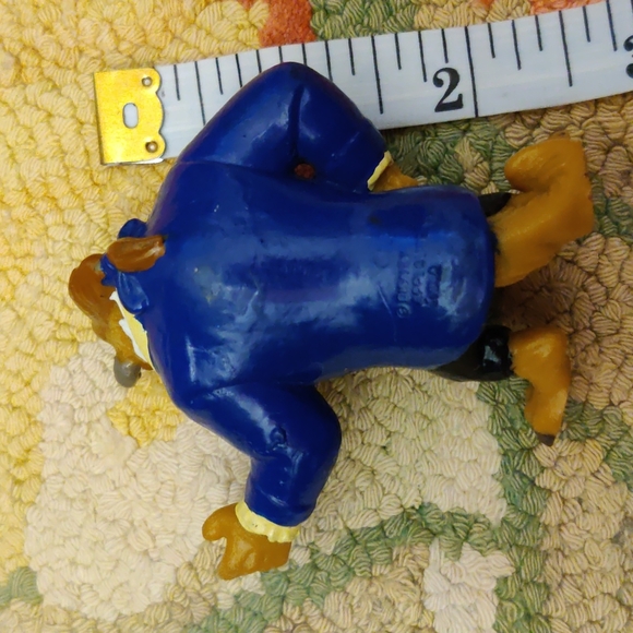 Vintage Beauty & the Beast PVC Figure Cake Topper Disney Applause Ball - Picture 3 of 4